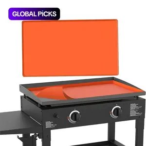 Household Essentials Silicone Griddle Cover, 1 Count Silicone Grill Mat, Griddle Protector, Kitchen Gadgets, Sweets Kitchen Accessories, Men Gifts, Thick #GLOBAL PICKS