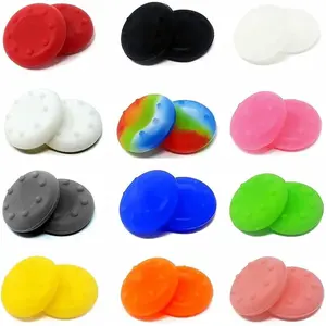24 PCS Silicone Thumb Grips Cap Cover,Joystick Silicone Accessories Replacement Parts ​ for PS4, PS5, Xbox 360, Xbox One, Xbox Series X/S Controller