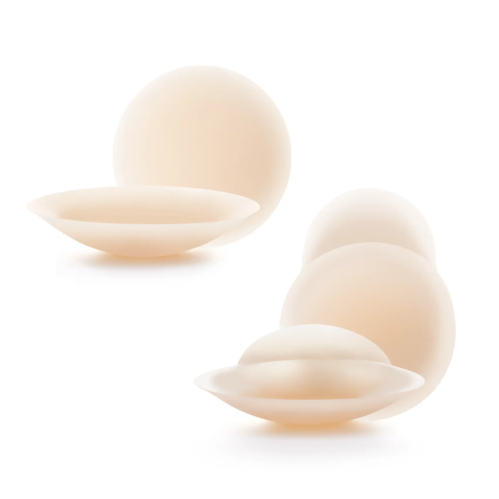 Nippies Silicone Nipple Covers Bundle - Reusable Adhesive Pasties with Push Up Lift for Backless Dress & Tops, Flash, Fabrics, Accessories, Sheer