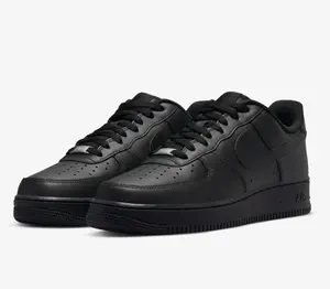 Men's Air Force 1 "Triple Black" CW2288-001 Fashion Athletic Training Sneaker