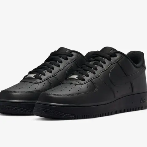 Men's Air Force 1 "Triple Black" CW2288-001 Fashion Athletic Training Sneaker