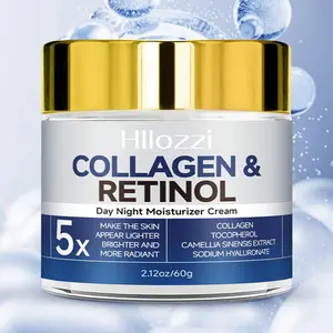 Collagen & Retinol Firming Cream, Moisturizing & Nourishing Skin Care Cream, Hydrating Skin Care Product for Women & Men, Firming Deep Hydration, Collagen Hyaluronic Acid, Moisturized Skin