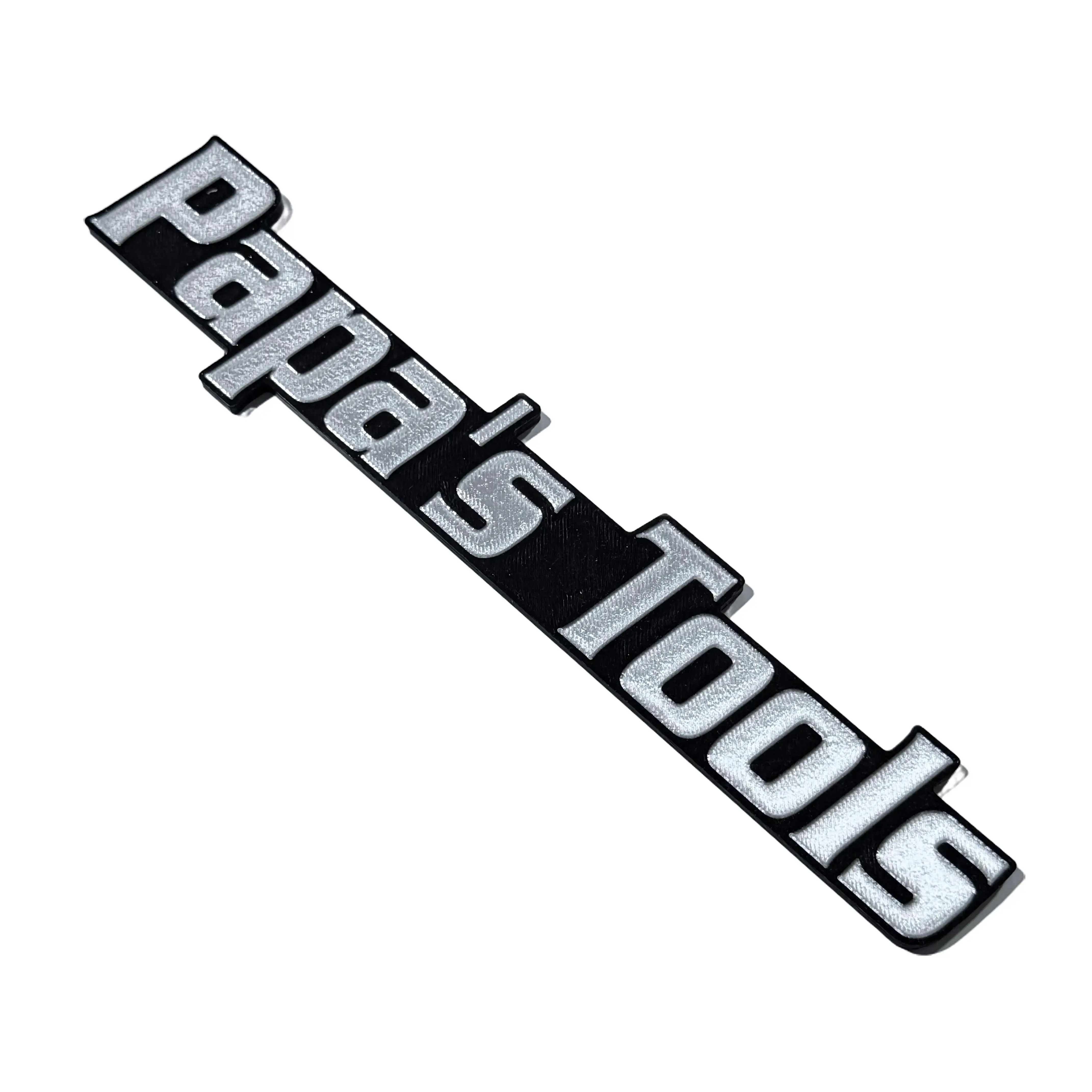 Magnetic Toolbox Badge Magnet - Lightweight Steel Refrigerator Magnetic Item, Father’s Day Decoration Gift for Guy Mechanic, Garage Tool Organizer