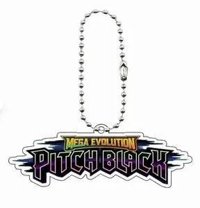 Mega Evolutions Acrylic Keychain Binder Tags (EN) | Pokémon TCG Organizer
