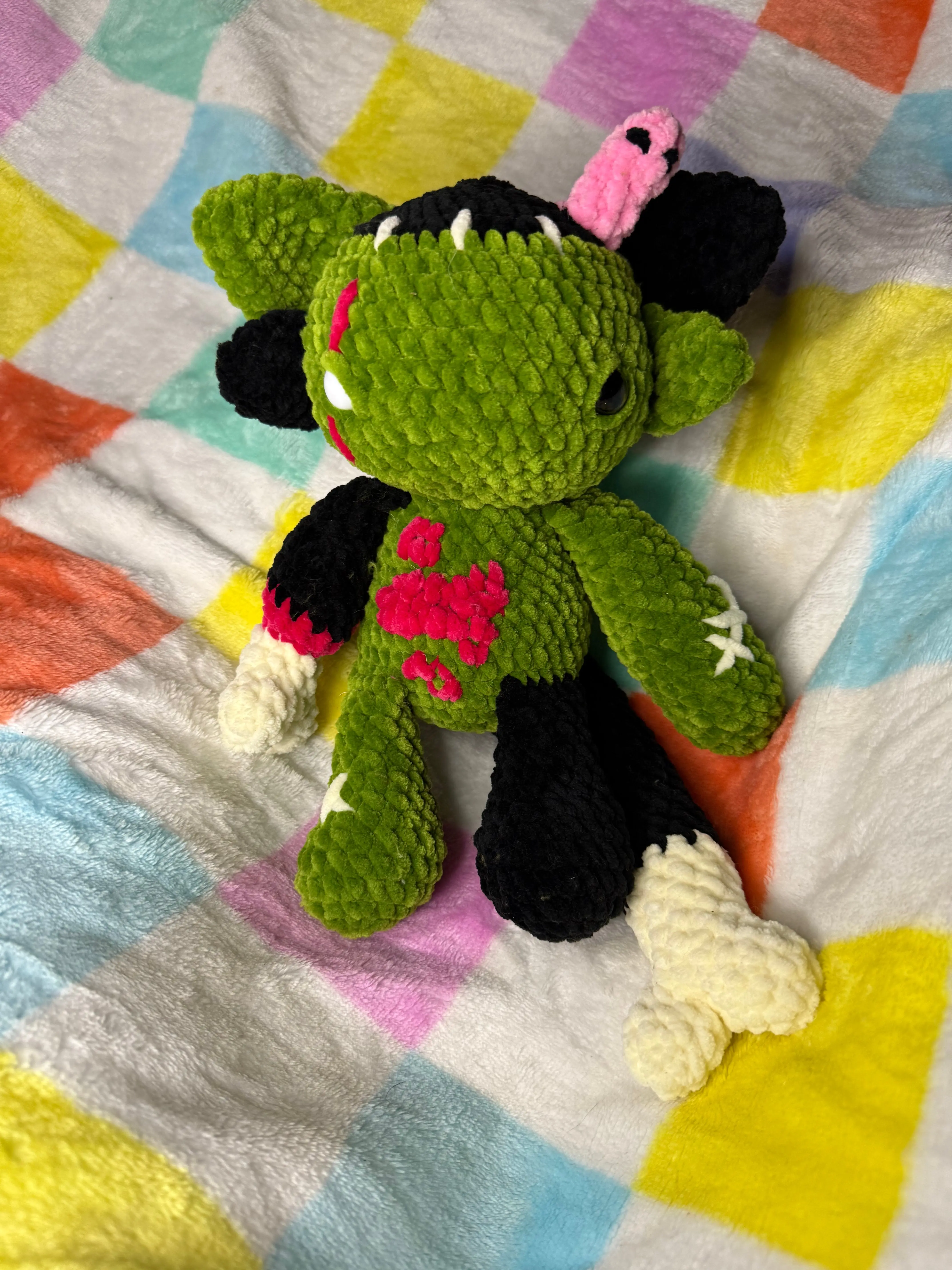 Plush Zombie Monster - 14”