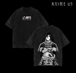 Uchiha Madara x Naruto Anime Double Printed Washed Tee Unisex Oversize Anime Manga Lightweight Cotton T-Shirt, Gift For Anime Fan Lover , Madara Fan , Madara Shirt , Naruto Merch