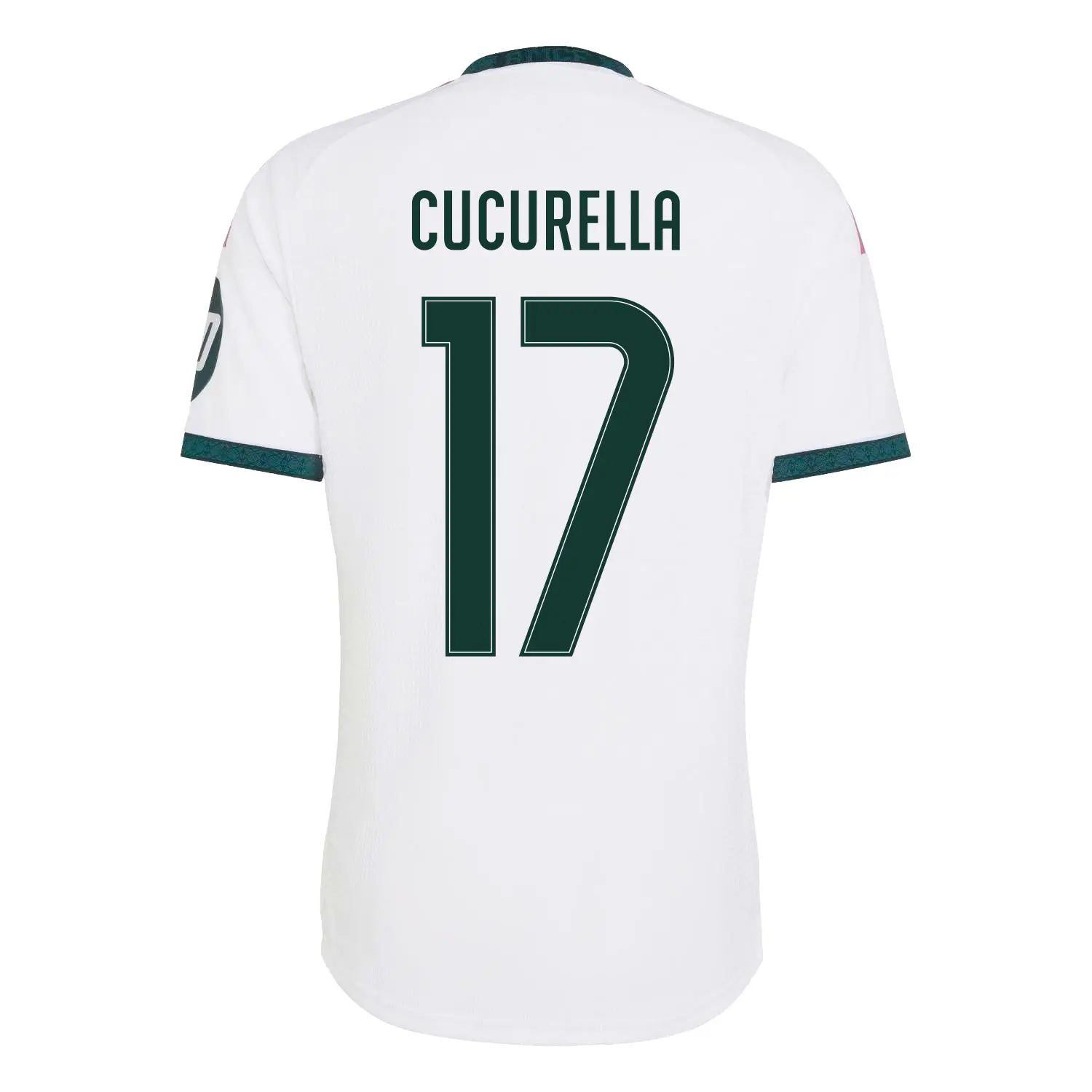 Cucurella 17 - Madrid White Home Football Jersey – Breathable Performance Soccer Shirt, Custom Name & Number