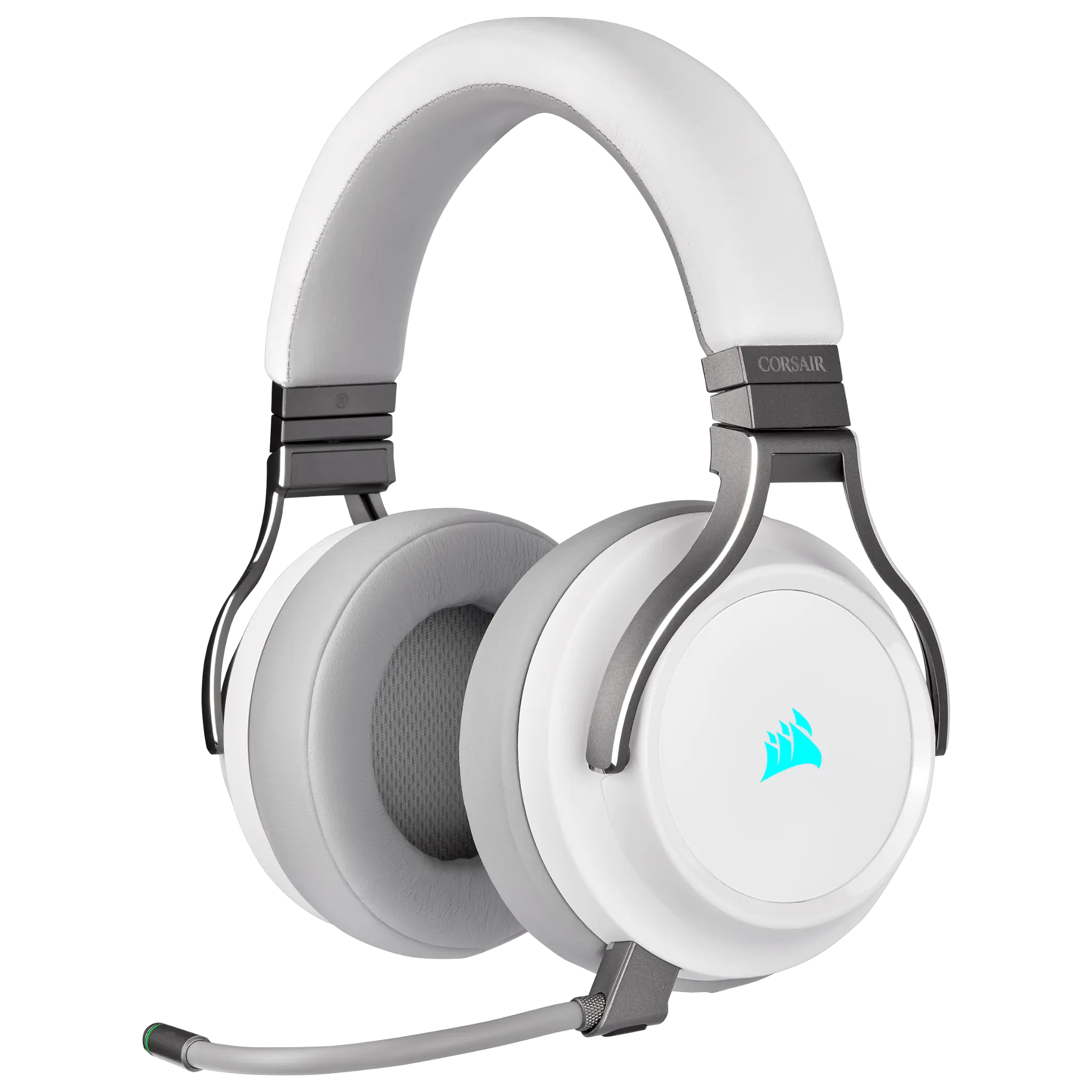 VIRTUOSO RGB WIRELESS High-Fidelity Gaming Headset — White VIRTUOSO RGB WIRELESS High-Fidelity Gaming Headset — White