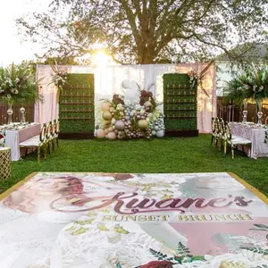 Custom Adhesive Vinyl Floor Decal (16x16)