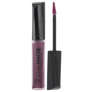 Rimmel London Stay Matte, Liquid Lip Colour, 800 Midnight, 0.21 fl oz (6.5 ml)