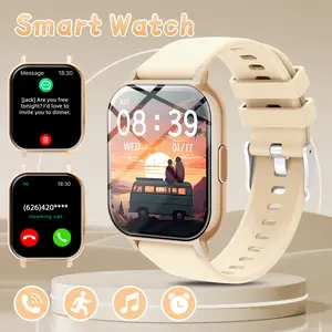 Fitness Tracker Smartwatch with Call Function, 100+ sports modes, remote camera control, Bluetooth Calling Health Wearable, multi-functional smartwatch, Touchscreen Activity Watch for iPhone and Android, sports smart watch for men and women，ideal gift.