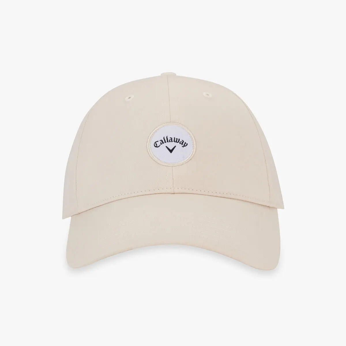 Callaway Heritage Twill Hat - Stone, Premium Golf Hat, Golf Performance Hat