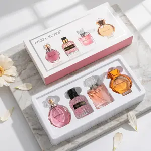 Angel Elves Perfume Set, Four Unique Scents for Daily & Special Moments, Sensory Adventure Fragrances, Perfect Gift for Women, Floral Scents Perfume, Floral Chypre Scent, Sweet Floral Fragrance