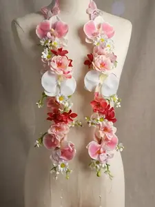 Floral Ribbon Lei Graduation Stole – Custom Handmade Sash, Class of 2026 Gift