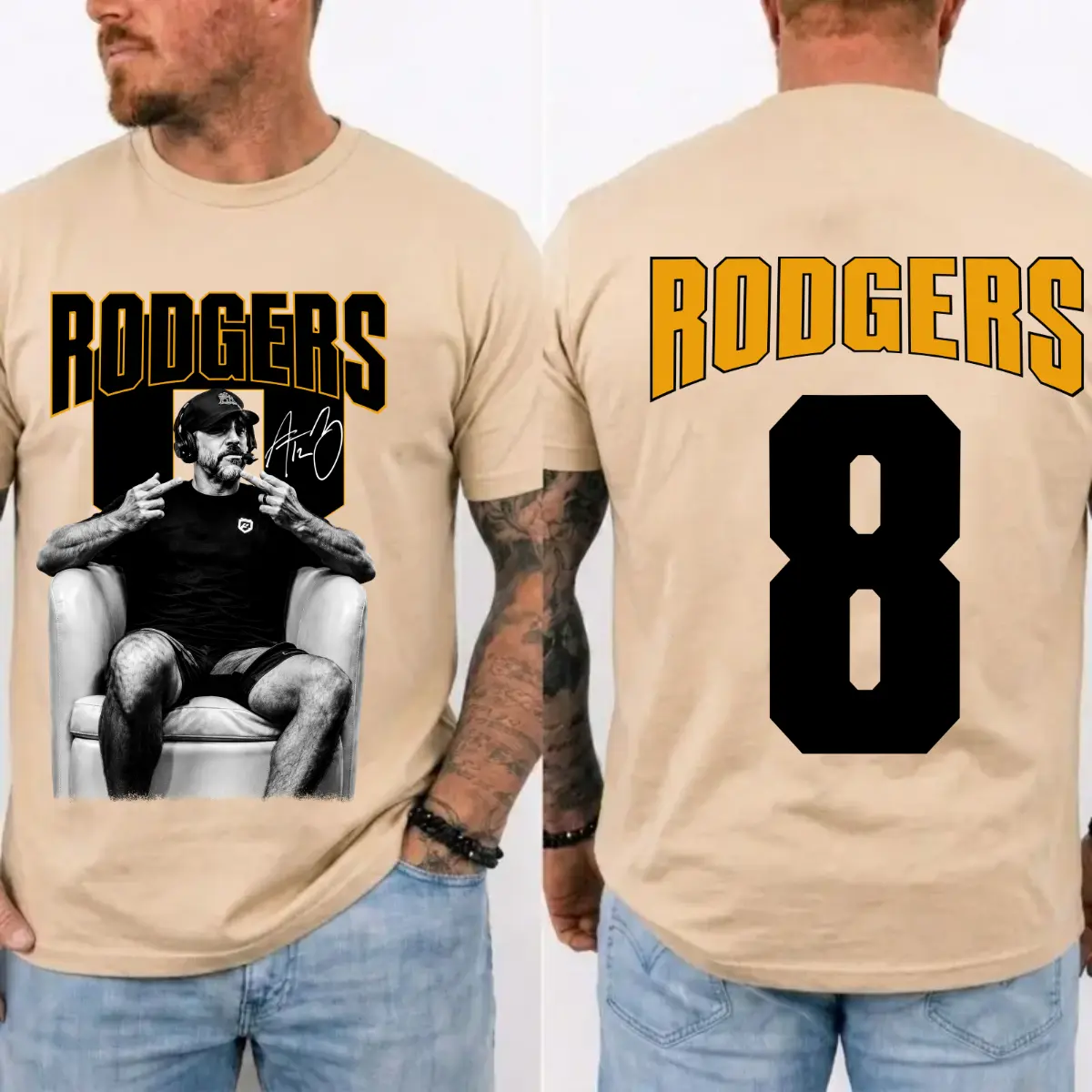 Rodgers "F*ck Hands" Pittsburgh Football Shirt, Funny Meme Graphic Tee, Vintage Sports Fan T-Shirt, Gameday Apparel, Gift for Pittsburgh Football Fans, Unisex Tee