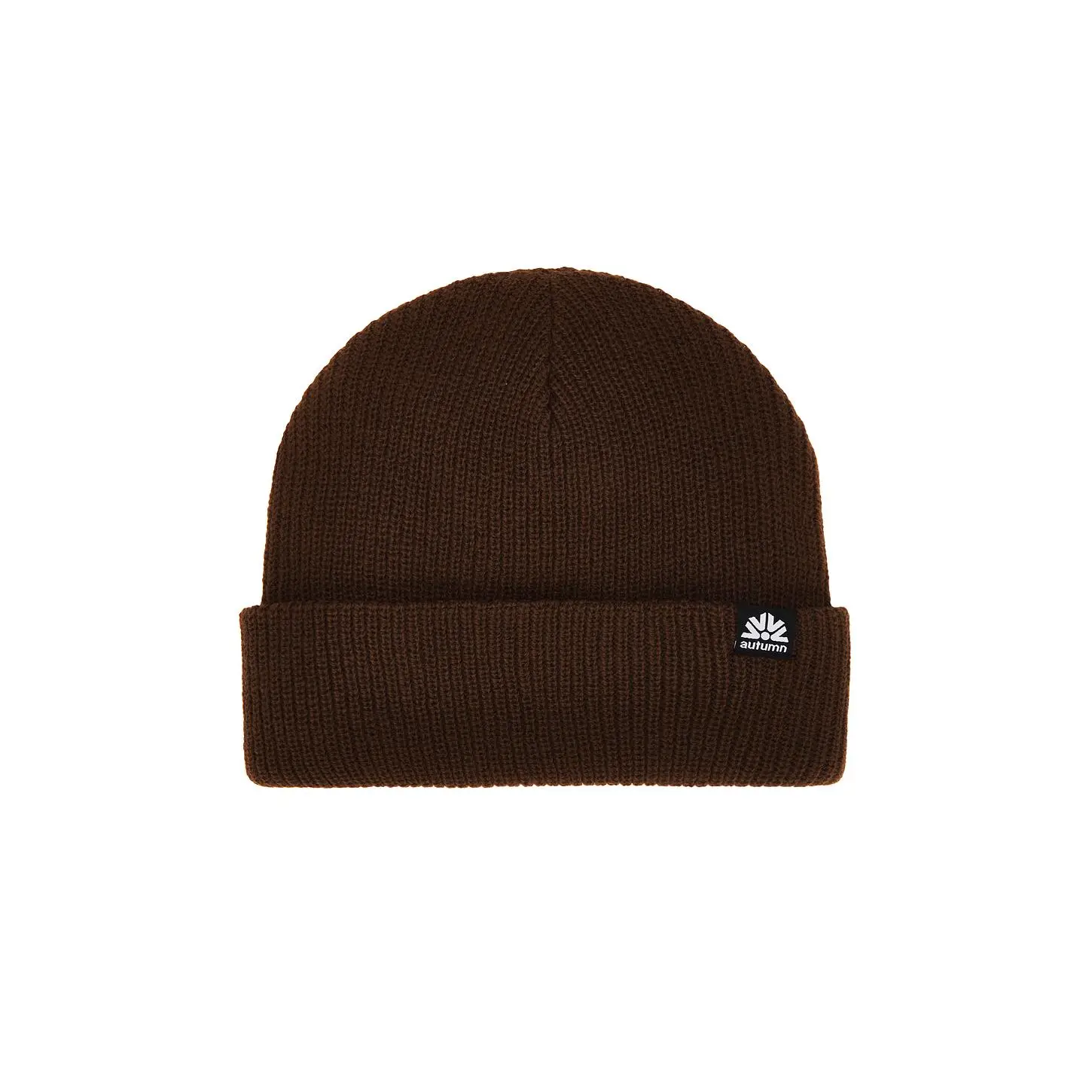 Autumn Headwear Simple Beanie in Brown