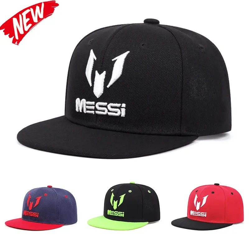 Kids' Embroidered Snapback Cap - Fashion Adjustable Summer Hat for Boys & Girls, Hip Hop Style Headwear