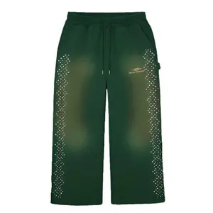 Happy Memories Dont Die HMDD Crystal Green Bean Sweatpants