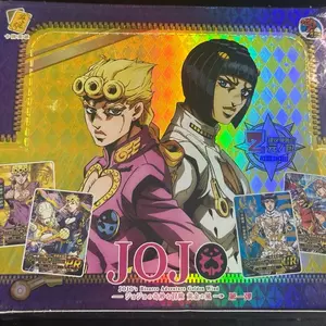 JoJo’s Bizarre Adventure: Golden Wind CCG Booster Box - Factory Sealed, 30 Packs, Premium