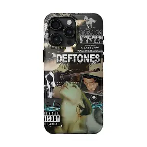 Deftones Phone Case – Nu Metal Aesthetic, If you know, you know, Chino Moreno Fan Collage | White Pony, Alt Rock, Grunge Vibe, 90s Band Merch, Dark Y2K Style For Iphone 16-7, Samsung Galaxy