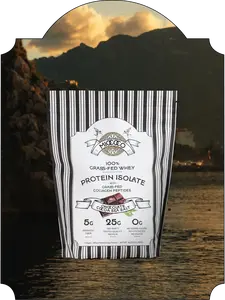 Chocolate Cocoa Sea Salt Grass-Fed Whey Protein Isolate Powder