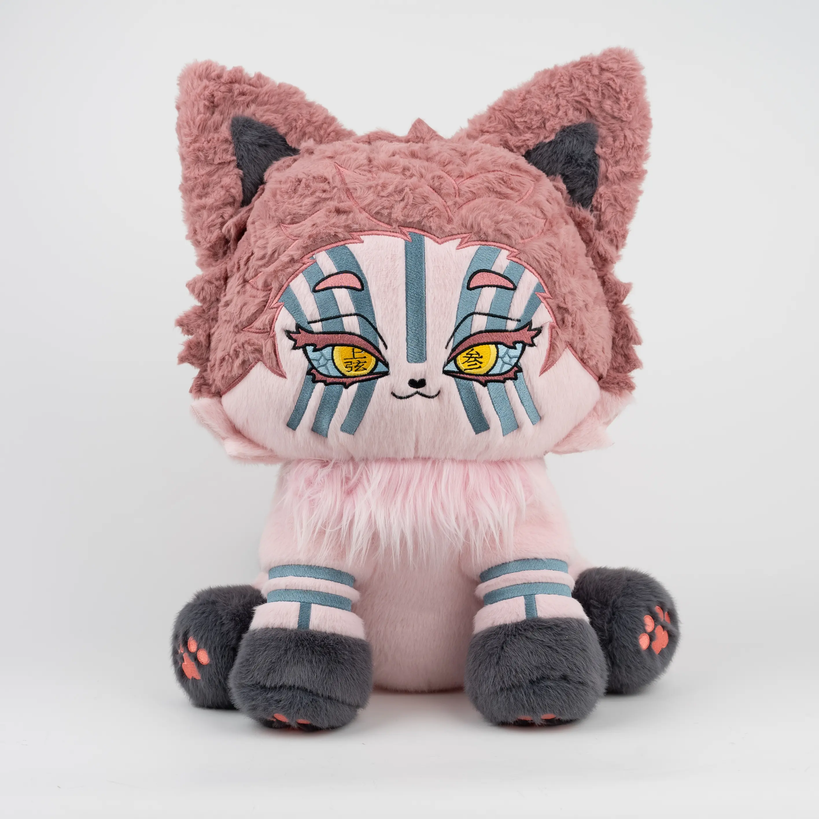 【Limited Stock】Plushshop 17in Cute Akameow Stuffed Plushie, Extra Soft Fluffy Huggable Collectible Stuffed Toy, Ideal Gift for Plushies Enthusiasts, Stuffed Plushies