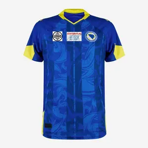 Personalized Bosnia & Herzegovina Soccer Jersey Full Set World Cup 2026, Custom Name Number Logo National Soccer Jersey 2