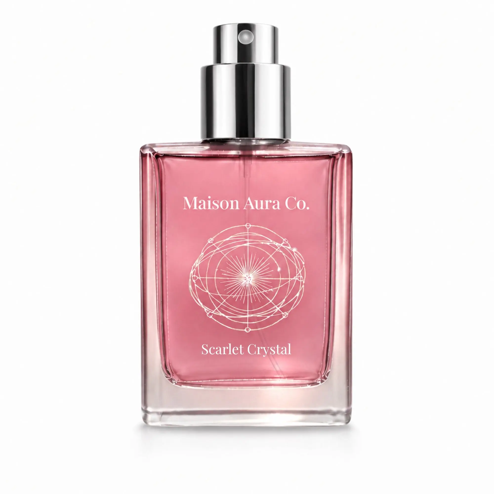 Scarlet Crystal - Saffron and jasmine wrapped in ambergris, cedarwood, and musk | Extrait de Parfum, Unisex | 100 ML / 3.4 OZ