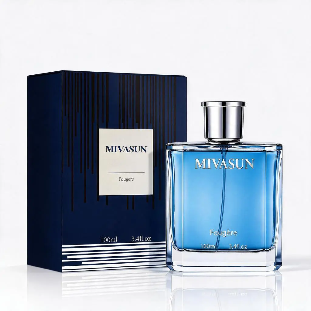 MIVASUN Midnight Marine Unisex EDP Perfume Fragrance (100ml Bottle) - Arabic Inspired, Citrus Aromatic Woody Scent, Ocean Fresh, Bergamot, Lemon, Coconut, Amber, Long Lasting, Luxury Premium, Ideal for Pulse Points, Adults, Smell Good All Day, Men's Gift