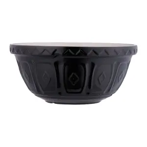 Mason Cash Color Mix Collection S12 (4.25 Qt) Mixing Bowl | Black
