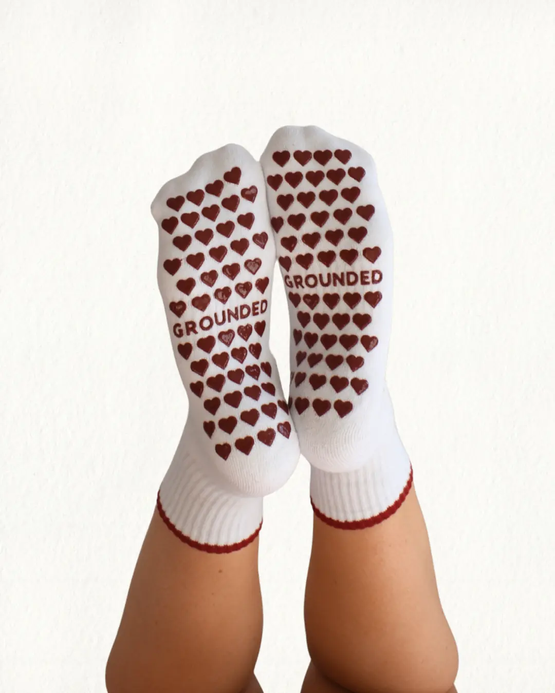 Red Heart Grip Socks