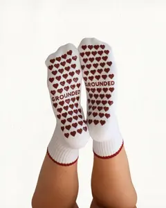 Red Heart Grip Socks
