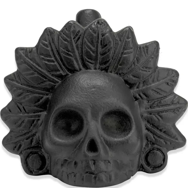 125+ dB Aztec-Inspired Skull Whistle | Terrifying Scream Sound Effect, Easy Blow Halloween Prank Whistle for Parties, Scary Fun & Horror Effects