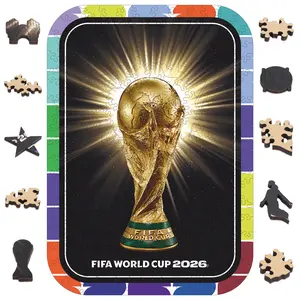FIFA World Cup 2026 Officially Licensed Jigsaw Puzzles, 5MM Thick,  Gift for Soccer Fans, and Loved Ones