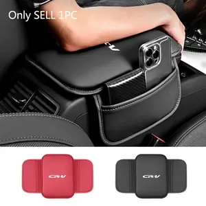 Car Armrest Pad Center Console Arm Rest Box Cover, Protective Mat for Honda Crv Accord Civic Fit Jazz Pilot Odyssey Passport City Shuttle Hrv