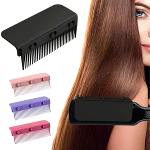 Straightening Iron Clip-On Attachment -- Removable Straightening Comb, Essential Straightening Iron Accessory for Home and Salon Styling, Daily Hair Care Must-Have, Styling Tool