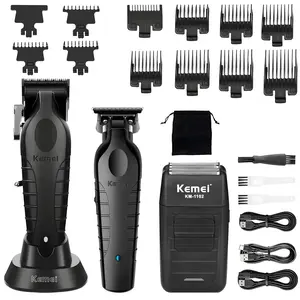Professional Hair Clipper Set for Men, 23-Piece Kit with High Quality Trimmer & Scissors, Long-Lasting Battery, Comfortable Grip, Ideal for Home & Travel Use
