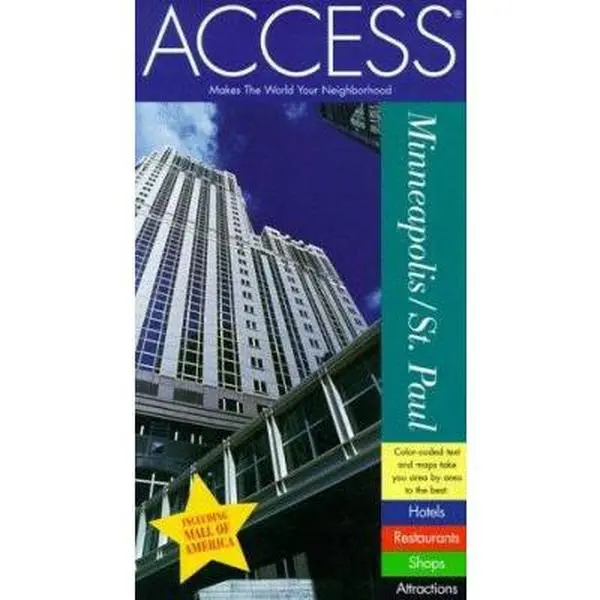 USED Book - Access Minneapolis/St. Paul by Access Press (Paperback) - english
