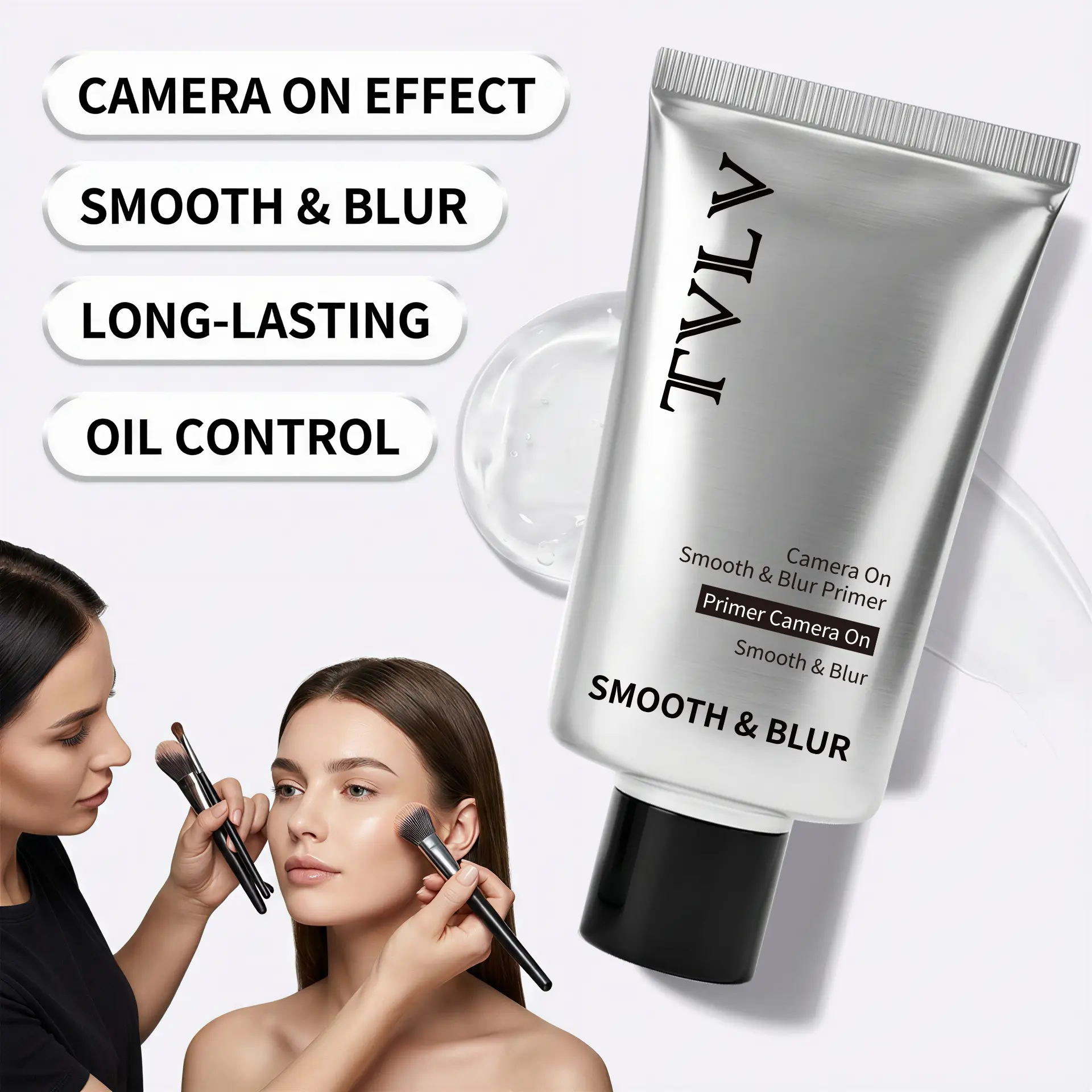 Moisturizing and Hydrating No Filter Primer, Cosmetic Makeup, Achieving Matte Makeup Effect, Creating Flawless Skin, with Long-lasting and Lightweight Formula, Moisturizer Primer, Face Primer for Makeup