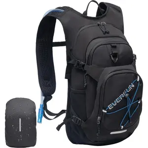 Hydration Backpack 18L with Water Bladder 2L/3L Hiking Water Backpack Women Men Hydration Pack Insulated Lightweight Day Hydropack with Storage for Hiking, Biking, Running, Festival