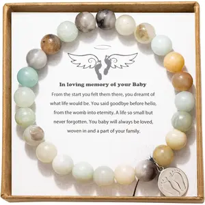 Miscarriage Gifts for Mothers Miscarriage Memorial Beaded Bracelets for Women Loss of  Sympathy Gifts