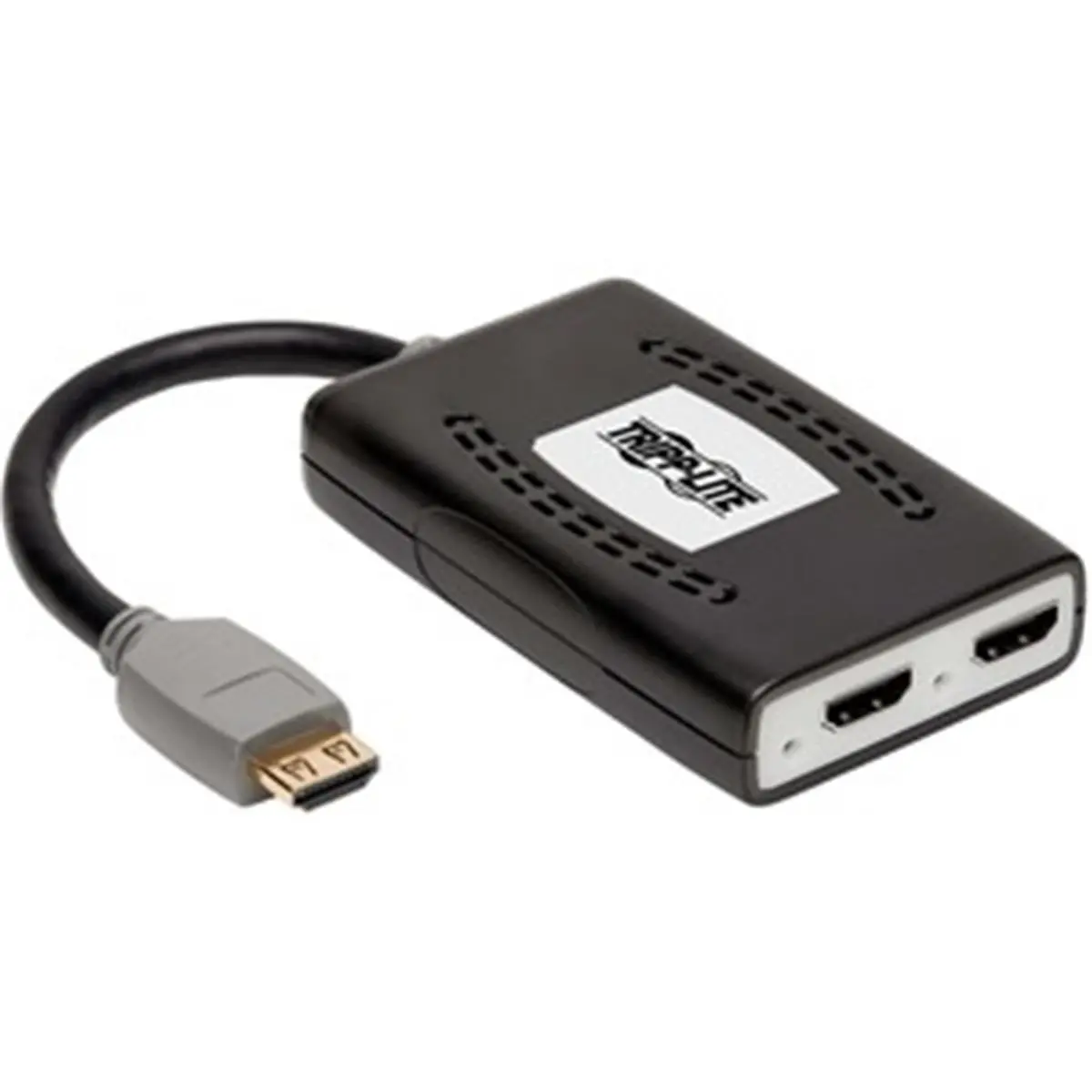 Tripp Lite B118-002-HDR-V2 2.0 4K 60 Hz 2-Port HDMI Splitter - HDMI Multi-Resolution Support HDR HDCP 2.2 USB Powered, TAA
