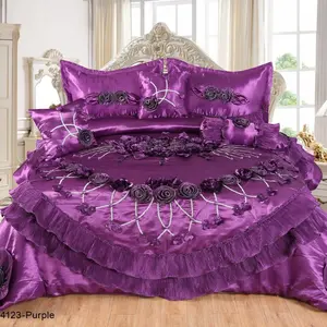 6 pc Set Wedding Comforter King Size - Includes 6 Pieces for Comfortable Home Decor all-season bedding Hypoallergenic & Easy Care