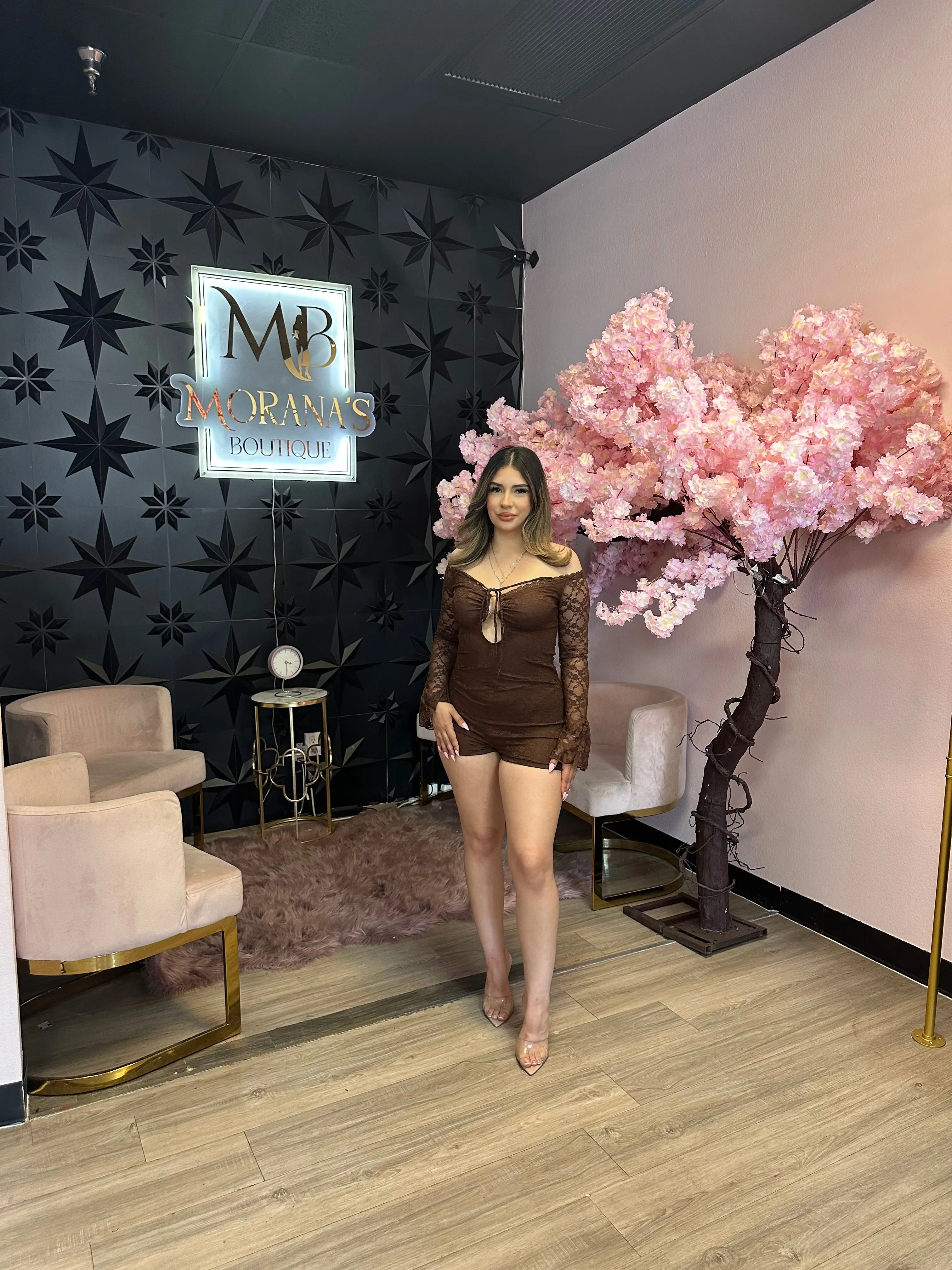 Aura Lace Romper