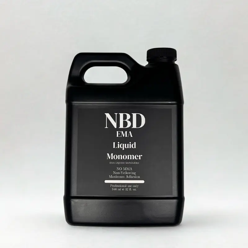 NBD Professional EMA Acrylic Nail Monomer/Liquid - Low Odor, 32 oz