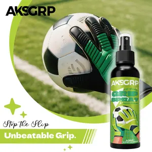 Goalkeeper Gloves Anti-Slip Spray, Enhance Grip Performance, Ideal for Training & Matches, Easy Application Liquid Formula