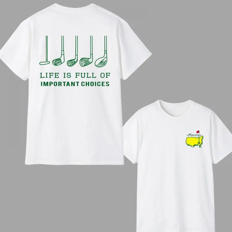 The Masters Golf T-Shirt, New Version T-Shirt For Men, Gift For Men, For Him