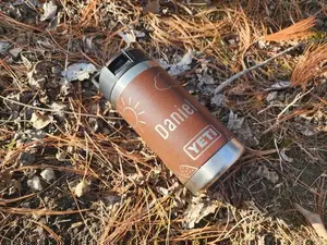 YETI Rambler Jr. 12 oz Kids Bottle - Custom Engraved Construction Design, Double-Wall Vacuum Insulated, BPA-Free, Leak-Resistant, Personalized Name Option