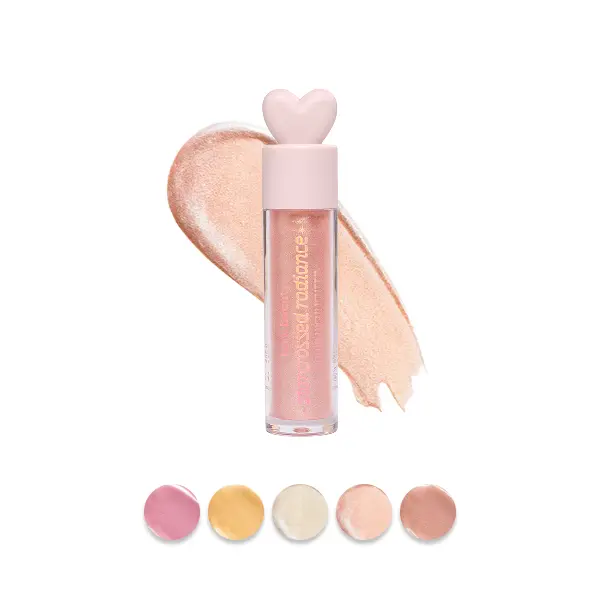 Starcrossed Radiance Liquid Highlighter Lightweight Creamy Texture Dewy Luminous Finish Non-Sticky Vegan Cruelty-Free Makeup