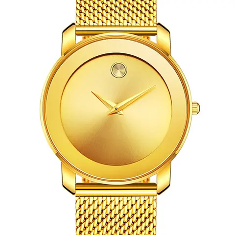 Elegant Fashion Durable Round Dial Analog Quartz Watch, Modern Casual Trendy Wristwatch, Fashionable Stylish Stainless Steel Watch for Women, Jewellery Gift for Mothers, Gifts for Her, Waterproof Watch, Fashion Watches